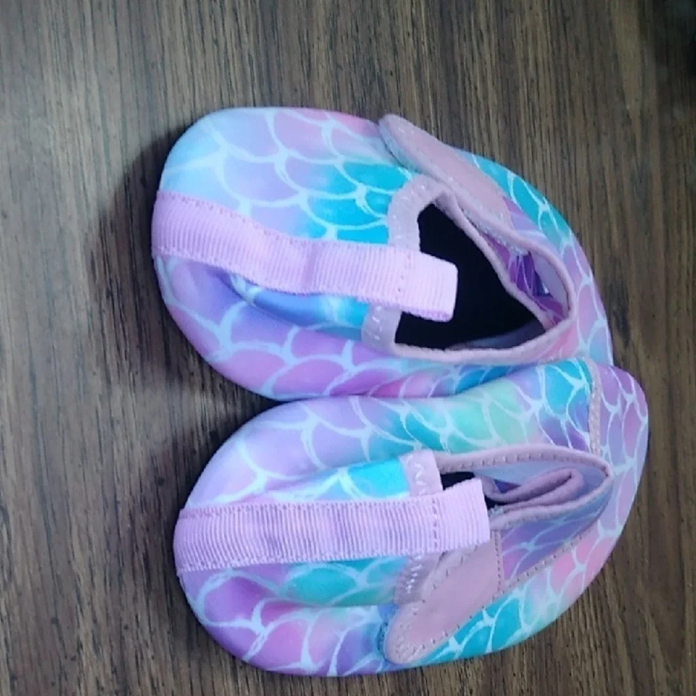 Kids Mermaid Water Shoes - Pink and Blue